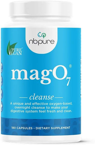MagO7 – Limpeza Natural do Cólon | Desintoxicação e Saúde Digestiva | 100% Natural | 60 cápsulas - nbpure