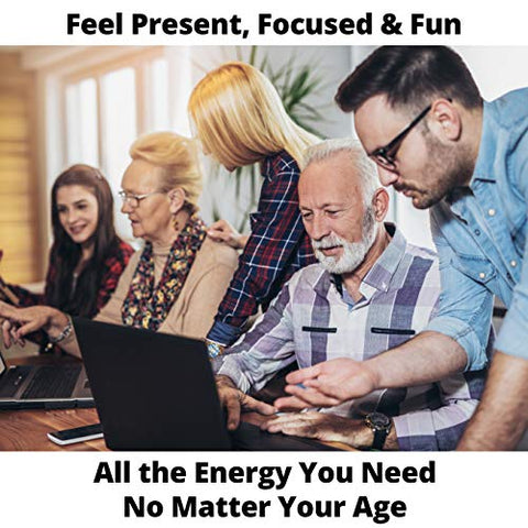 Pílulas Naturais de Energia – Sem Cafeína – Energia, Metabolismo, Poder Mental – 7 Ervas - Happy Healthy Hippie