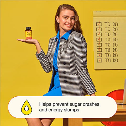 Apple Cider Vinegar True Energy Capsules – 6 Vitaminas B – Sem Cafeína – 750mg de Ácido Acético – Gerenciamento de Peso – Não-OGM, Vegano, Sem Glúten, Sem Açúcar – (90 Cápsulas) - Bragg