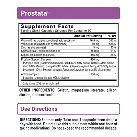 U.S.DOCTORS'CLINICAL - Prostata Prostate Supplement for Men – U.S. Doctors’ Clinical: Blend for Healthy Urinary Tract, Flow, Sexual Function, BPH Symptoms