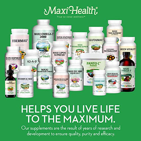 Gomas de Cálcio com Vitamina D3 (60 Unidades) – 300 mg de Cálcio de Coral - Maxi Health