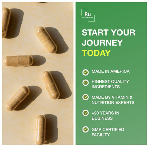 ROOTS NUTRITION - Limpeza Poderosa: Purificadores de Potência para uma Pele Radiante – Marca do Produto