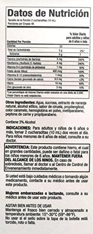 Vino - Carne Hierro 16 fl oz. 2-Pack – Embalagem de 473 ml (g) – Marca Carne Hierro
