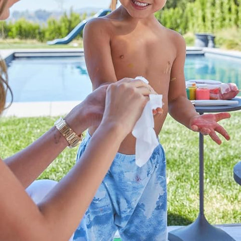 Toalhas Umedecidas The Honest Company Hydrate Cleanse com Aroma Natural | Multiuso, Hipoalergênicas | 99% Água, à Base de Plantas | Aloe Vera e Pepino, 240 Unidades