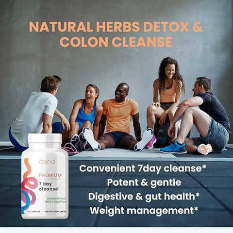 Oona Health - Premium 7 Day Cleanse: Detox Avançado com Mistura Herbal Exclusiva – 7 Dias de Limpeza Intensa
