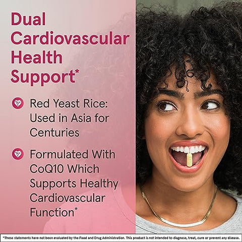 Red Yeast Rice 1200 mg – Potente Suporte Cardiovascular - Jarrow Formulas