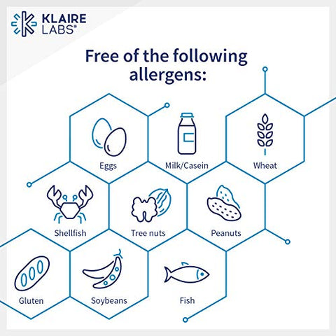 L-Glutathione Reduzido 150mg – Desintoxicação Hipoalergênica - Klaire Labs