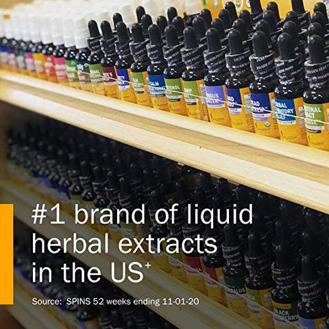 Extrato de Ashwagandha Orgânico Certificado para Energia e Vitalidade, Álcool de Cana Orgânico, 120 ml - Herb Pharm