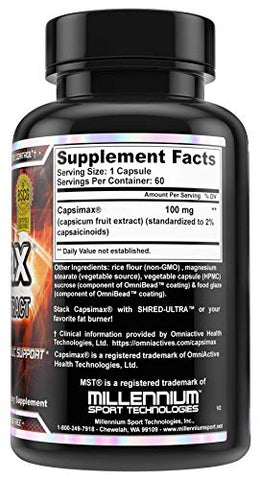 Suplemento MST Capsimax 100mg V Cápsulas, 60 Porções – Gerenciamento de Peso, Termogênico, Controle de Apetite, Queima de Calorias, Saúde Metabólica, Livre de Estimulantes. BSCG