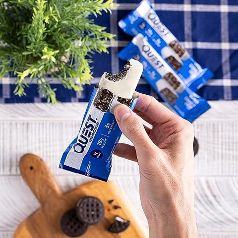 Generic - Pacote Variado Quest Nutrition Hero Bar (10 Unidades) – Barras de Proteína com Sabores Incríveis
