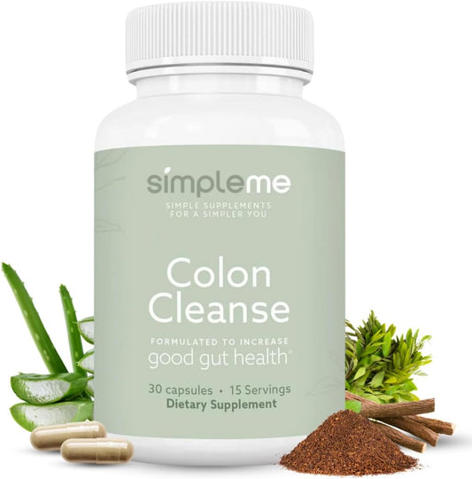 SIMPLEME - Desintoxicação do Cólon, Alívio Natural da Prisão de Ventre para Adultos, Rápido Alívio do Inchaço, Limpeza do Cólon para Mulheres