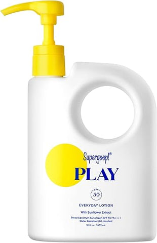 PLAY Loção Diária FPS 50-532 ml – Proteção Ampla para o Corpo - Supergoop!