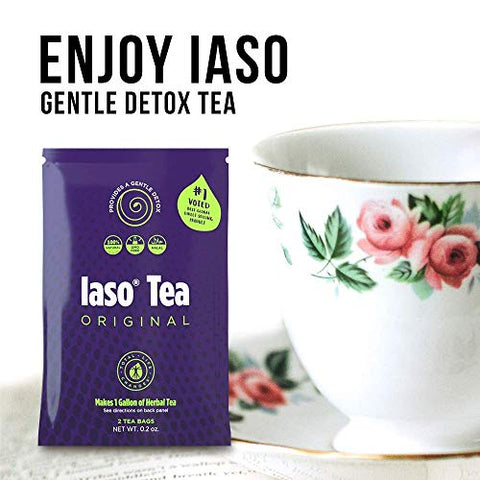 TEA DETOX – Chá Emagrecedor 1 Semana – Perca Peso – Marca IASO - IASO
