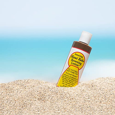 Nautical Crush Trading - Maui Babe – Loção Bronzeadora Antes e Depois 2 Unidades – Loção Bronzeadora para Uso Externo 240ml