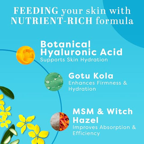 Sérum de Ácido Hialurônico para o Rosto com 7 Ingredientes Ultra Hidratantes – Melhor Sérum Facial para Hidratação e Preenchimento – 30ml - TruSkin Naturals