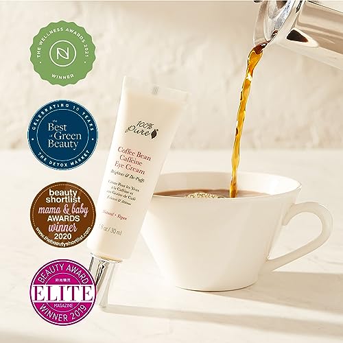 100% PURE - Creme para os Olhos com Cafeína 100% Puro Coffee Bean Refresh