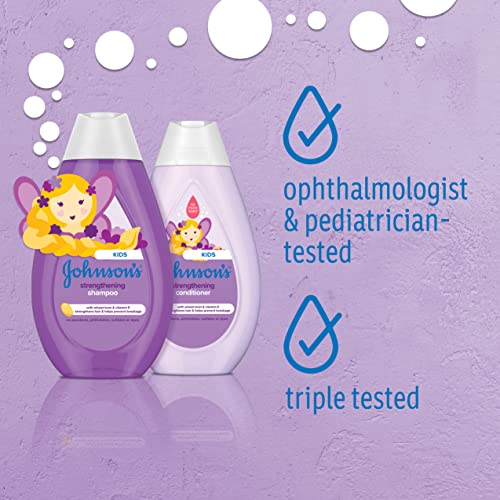 Johnson's Baby - Shampoo Johnson’s Baby Fortalecedor 400ml Sem Lágrimas para Crianças