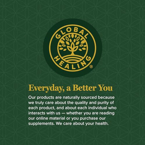 Global Healing Center - Detoxadine Global Healing – Suplemento Líquido de Iodo Nascente Orgânico para Suporte da Tireoide, Desintoxicação, Saúde do Metabolismo e Melhor Sono – Não-OGM, Vegano, 200 Porções