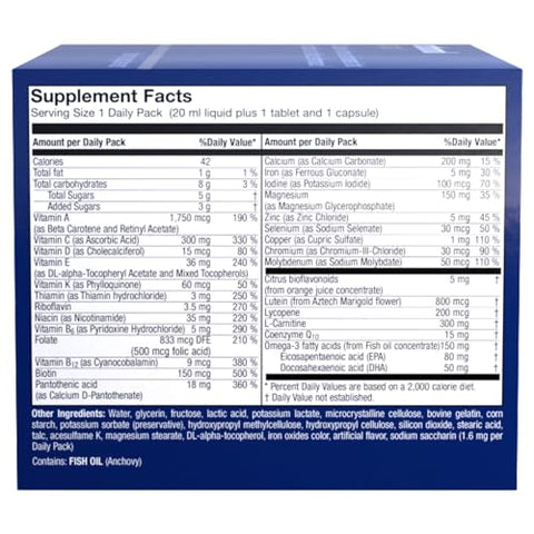 Sport: Suplemento Premium de Nutrição Esportiva com Vitaminas A, B, C, D, E, Zinco, Iodo, Coenzima Q10, L-Carnitina, Ômega-3 e Minerais Essenciais para Desempenho Máximo em 30 Dias - Orthomol