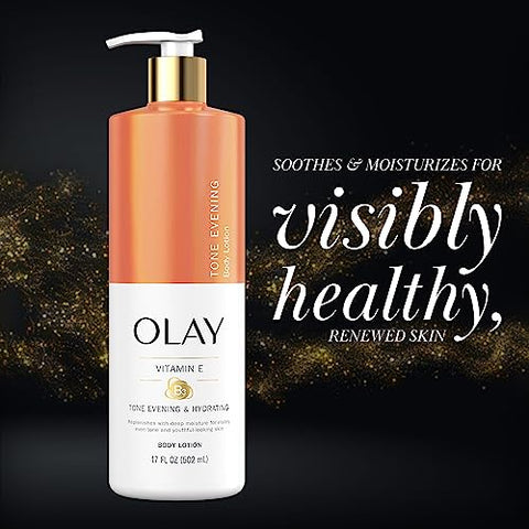 Loção Corporal Hidratante e Uniformizadora de Tons, Hidratação Profunda, 500ml (Pacote com 4 unidades) - Olay