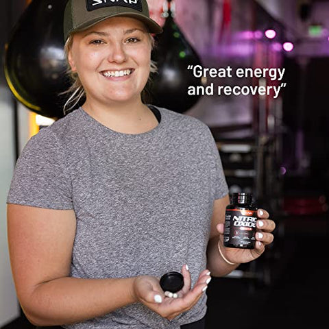 Booster de Óxido Nítrico, Suporte para Pressão Arterial Saudável, Suplemento de Óxido Nítrico para Homens e Mulheres, 60 Cápsulas - Snap Supplements