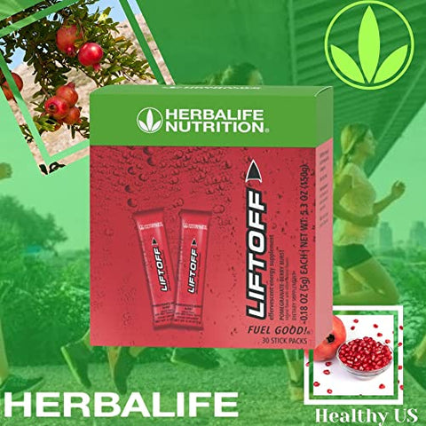 Herbalife - HERBALIFE Liftoff Pomegranate-Berry Burst 30 Tabletes – Energético Natural
