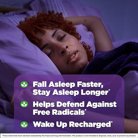 MelatoninMax(TM) Gummy Noturno para Insônia Ocasional, Sabor Mirtilo, 10 mg, 50 Unidades, 50 Dias de Fornecimento - Natrol