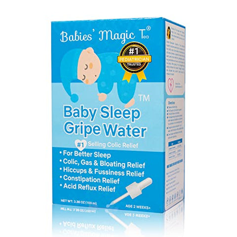 BABIES' MAGIC TEA - Babies Magic T Água de Gripe para Alívio de Cólicas e Gases do Bebê – Suave – 120ml
