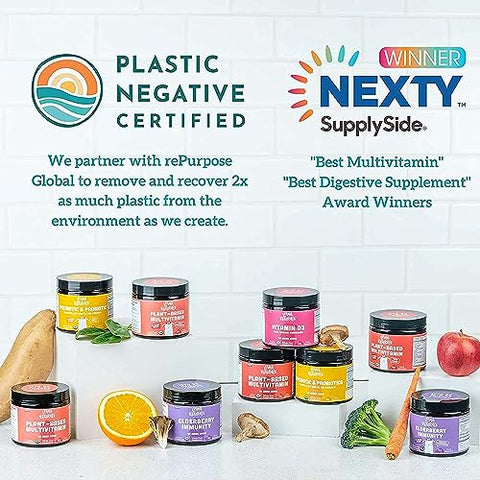 Gomas de Sabugueiro Sambucus de Frutas Reais para Crianças, Sem Açúcar Adicionado, Vegano, Suporte Imunológico Orgânico para Crianças, Zinco - Llama Naturals