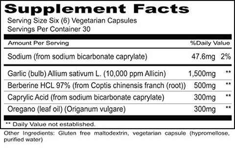 Vitamins SIBOtic™ (180 cápsulas) – Equilíbrio saudável das bactérias intestinais. Fórmula exclusiva da Dra. Mona Morstein - Priority One