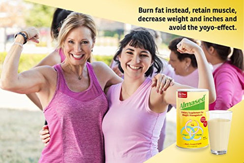 Shake Substituto de Refeição Baunilha – Pó Proteico de Alta Base Vegetal com Baixo Índice Glicêmico – Suplemento Nutricional para Apoio à Saúde e Perda de Peso – Sabor Baunilha – 500g (2 Pacotes) - Almased