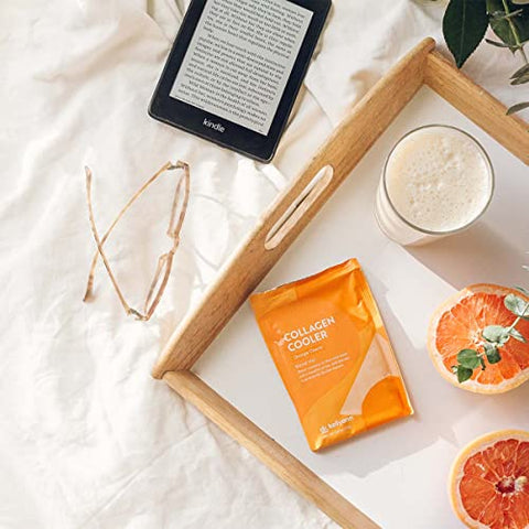Keto Shake Packets To Go – Colágeno Refrescante – Creme de Laranja, Pó de Proteína de Colágeno 100% Grass Fed – Keto - Dr. Kellyann