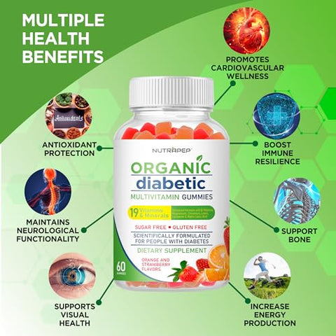 NutraPep - Gomas mastigáveis premium de multivitaminas para mulheres – Marca: Primeiro