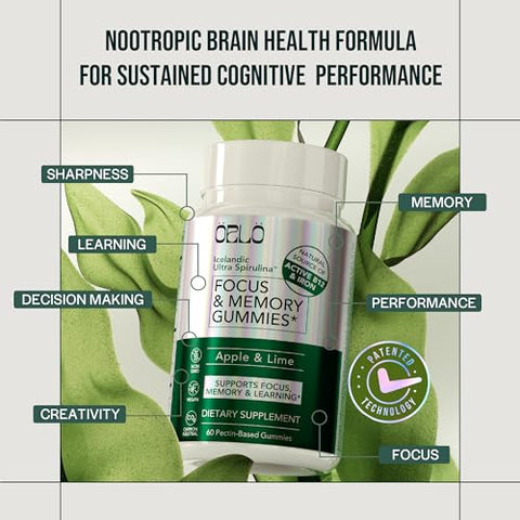 Focus: Energia Mental e Foco Intenso | 60 cápsulas | 100% Natural - Orlo