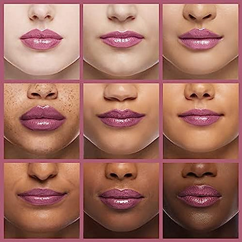 Burt's Bees - Conjunto Burt’s Bees Shimmer Lip Tint, Bastão de Bálsamo Labial Tintado, Hidratação Duradoura com Acabamento Brilhante Pigmentado de Origem Natural