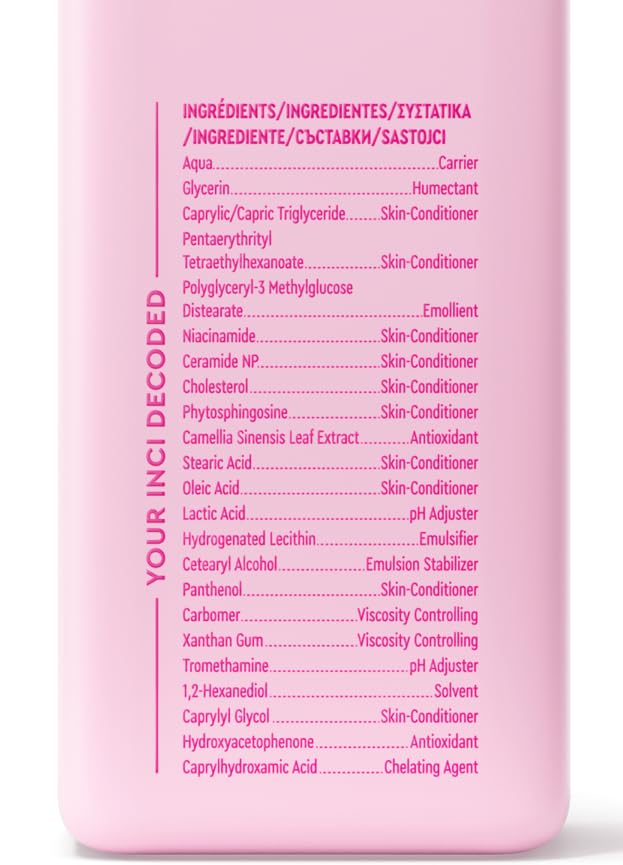Gel Creme Hidratante – Creme/Gel Reparador de Barreira Facial com Niacinamida e Chá Verde – Hidratante Facial com Ceramidas para Pele Seca – Livre de Álcool e Óleo  BYOMA - BYOMA