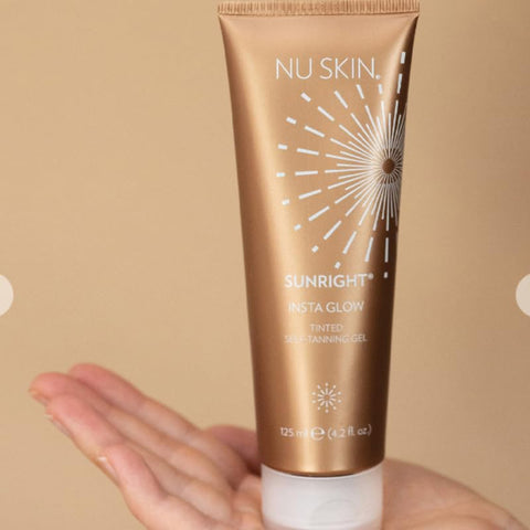 Generic - N.skin Sunright Insta Glow Gel Autobronzeador Tonalizante, 125 ml (1 unidade), Marrom