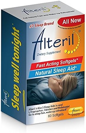 Gel Suave para Dormir Natural 60ct – Auxílio Natural para o Sono – Marca Alteril - Alteril