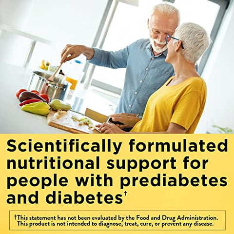 Daily Diabetes Health Pack – Suporte Nutricional para Diabetes, 30 Pacotes, 30 Dias de Fornecimento - Nature Made