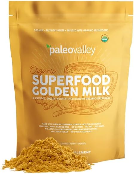 Golden Milk Superfood – 100g de Pó Dourado para uma Vida Saudável - Paleovalley