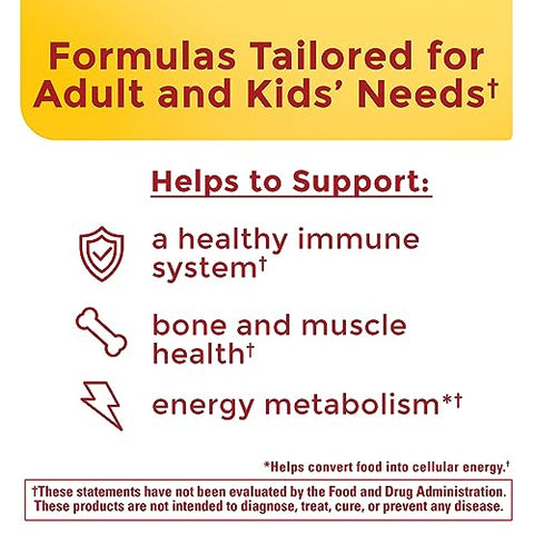 Adult – Suplemento Alimentar para Adultos – 60 Cápsulas – Vitaminas e Minerais Essenciais – Saúde e Bem-Estar - Nature Made