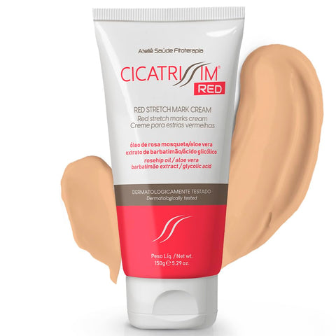 Red – Fórmula Inovadora para Remoção de Estrias Vermelhas e Roxas – Ingredientes Naturais Poderosos da Flora Brasileira – Para Todos os Tipos de Pele - Cicatrissim