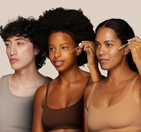 THE ORDINARY - Conjunto Facial The Ordinary! Creme de Vitamina C, Sérum de Ácido Hialurônico e Sérum de Niacinamida! Ilumina, Hidrata e Reduz Imperfeições da Pele! Vegano, Livre de Parabenos