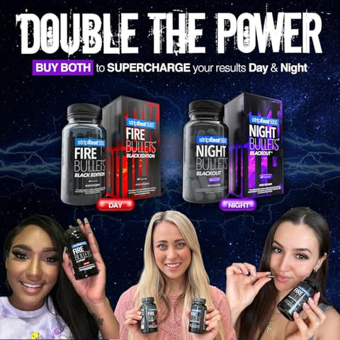 stripfast5000 - Stripfast5000 Cápsulas Noturnas Night Bullet para Mulheres e Homens – Aumente sua Energia e Desempenho