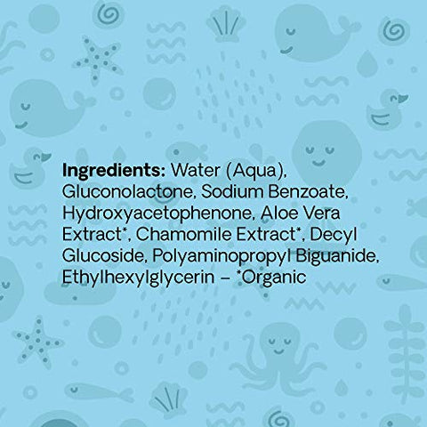 Lenços Umedecidos para Bebês I Lenços à Base de Plantas para Pele Sensível Feitos com 99% de Água e Aloe Vera I Sem Perfume I 360 Unidades (6 Pacotes de 6) - Hello Bello