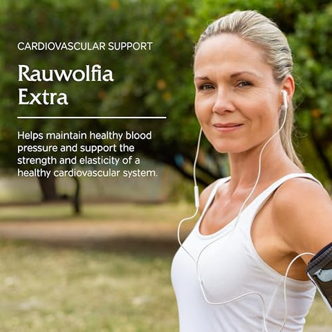 Rauwolfia Extra – Suplemento Vegano de Suporte Cardiovascular, 180 Cápsulas - Vitanica