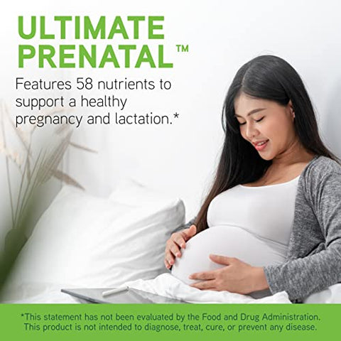 DAVINCI - DaVinci Labs Ultimate Prenatal – Suplemento Nutricional para Gestantes e Lactantes para Apoiar uma Gravidez e Lactação Saudáveis – Com Vitaminas, Minerais, Aminoácidos – Marca DaVinci Labs