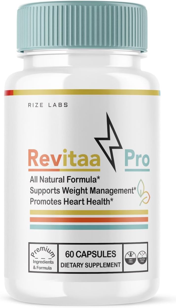 rize labs - Revitaa Pro: Cápsulas Avançadas para Perda de Peso e Melhora do Processo Digestivo (60 Cápsulas)