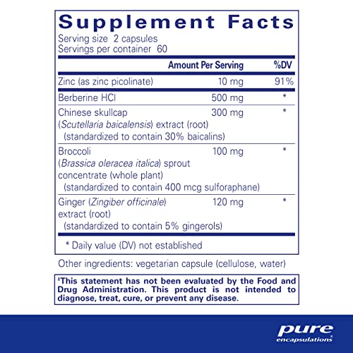 Th1 Support | Estimula uma Resposta Imune Celular Saudável Predominantemente Th1 | 120 Cápsulas - Pure Encapsulations