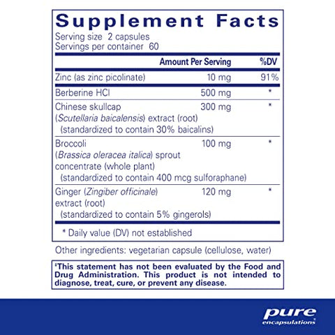 Th1 Support | Estimula uma Resposta Imune Celular Saudável Predominantemente Th1 | 120 Cápsulas - Pure Encapsulations